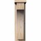 Ekena Millwork Huntington Smooth Corbel w/Backplate, Douglas Fir, 5 1/2"W x 12"D x 20"H COR06X12X20HUN01SDF - alternate 2